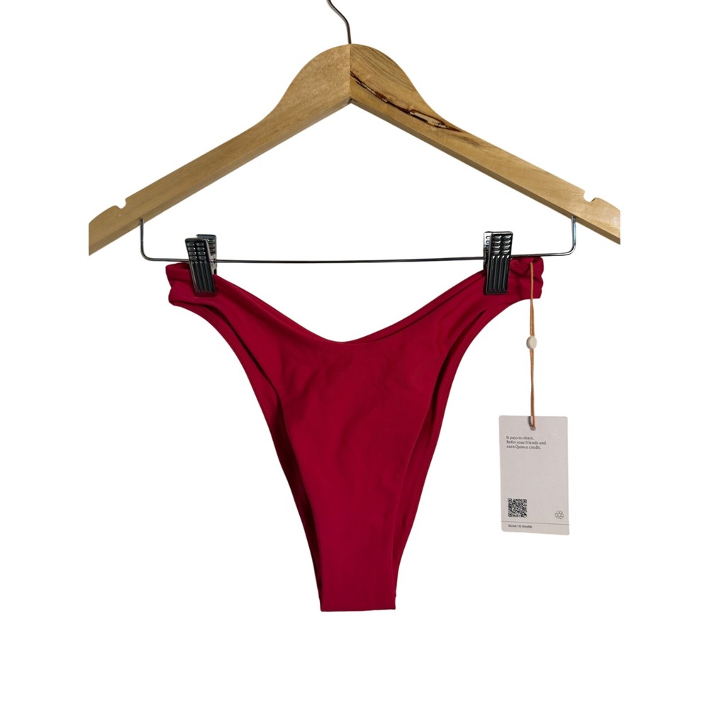 Quince Italian High Leg Swim Bottoms XS